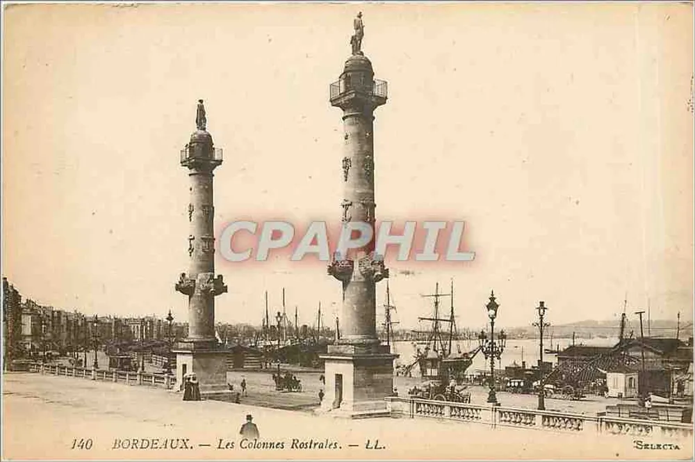 Bordeaux — The Rostral Columns — Selecta - Front