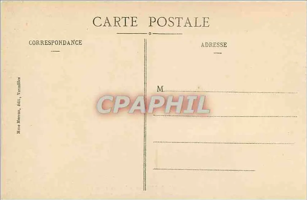 Pavé de Versailles — Fontaine dos Animais — editor Mino Morran, Versailles - Verso