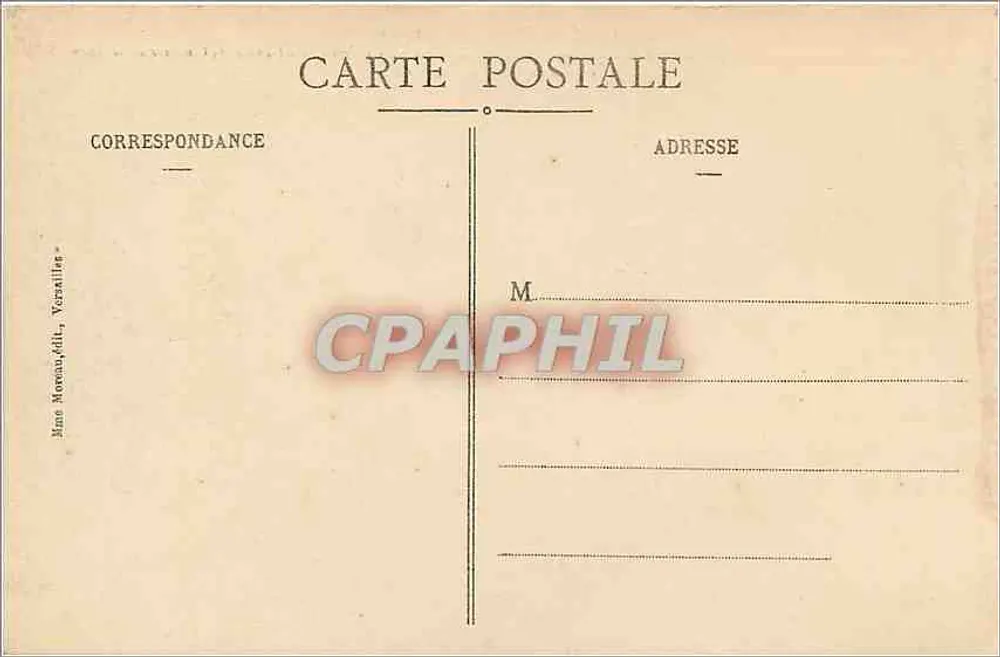 Versailles - Die Orangerie — Parterre entworfen von La Quintinie - Rückseite
