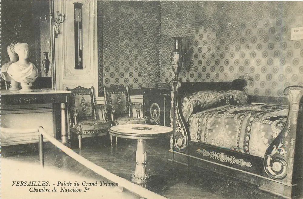 Versailles - Palais du Grand Trianon - Chambre de Napoléon Ier - Recto
