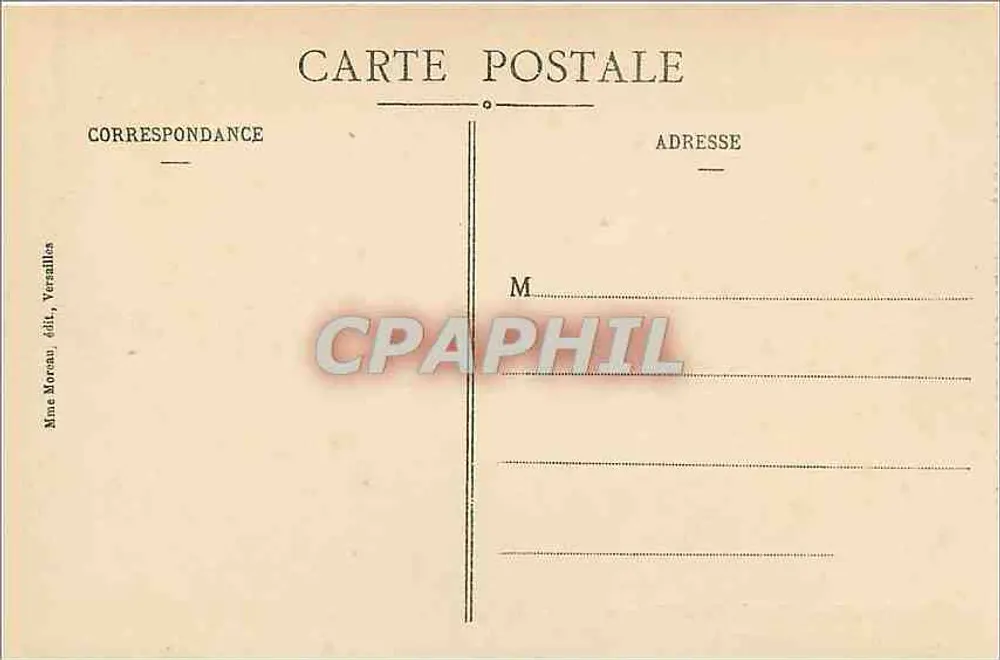 Versailles - Palais du Grand Trianon - Chambre de Napoléon Ier - Verso