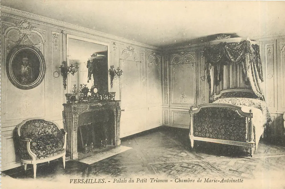 Versailles - Palast des Petit Trianon - Zimmer von Marie-Antoinette - Vorderseite
