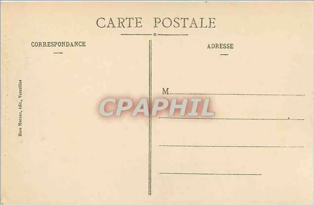 Versailles - Marie-Antoinette, Königin von Frankreich — Mine Moreau, Verlag Versailles - Rückseite
