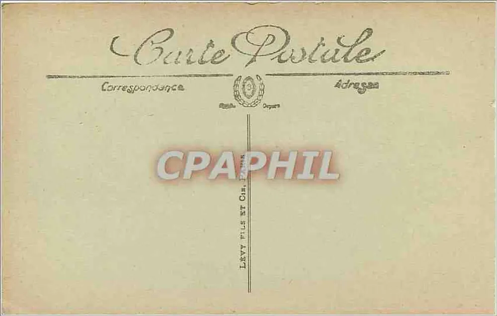 Saint-Malo — Die Kais und die Promenade des Bassins — Verleger Levy Fils et Cie, n°24 - Rückseite