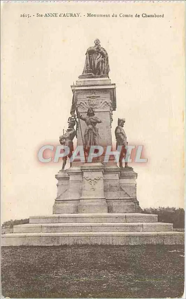 Ste-ANNE-d'AURAY - Monument do Conde de Chambord - Frente