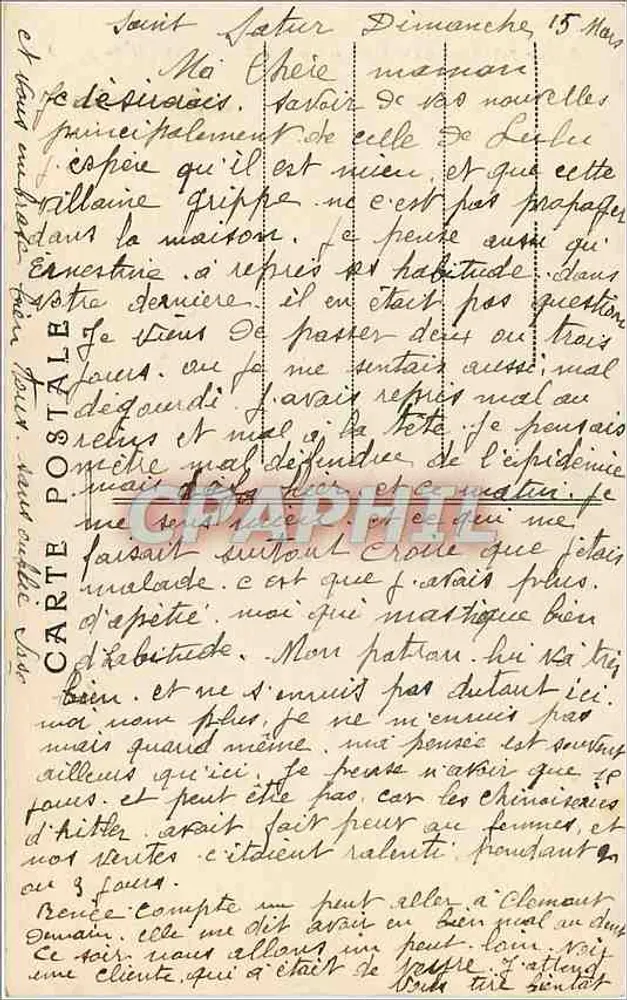सेंट-सैटर - चर्च के एब्सिड (हिस्टोरिक मॉनूमेंट) - प्रकाशक: ए. टिम्फियू, संख्या 537 - पीछे