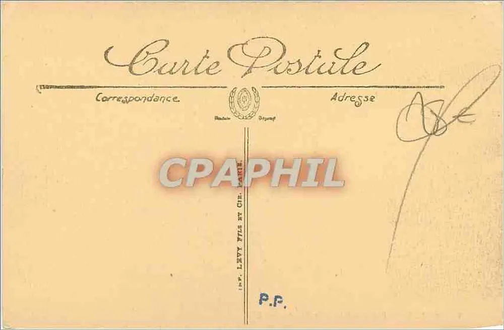 Auray — Visão geral do Rio — LL. - Verso