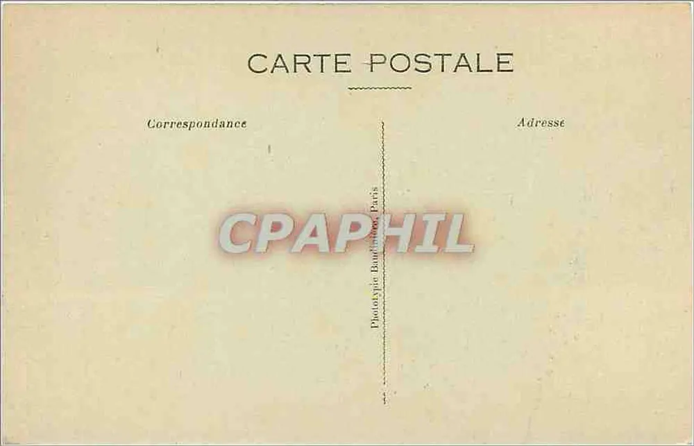 Verdun bombardé — La Grande Guerre 1914-16 — éditeur Benoist, Bar-le-Duc - Visé Paris 205 - Verso