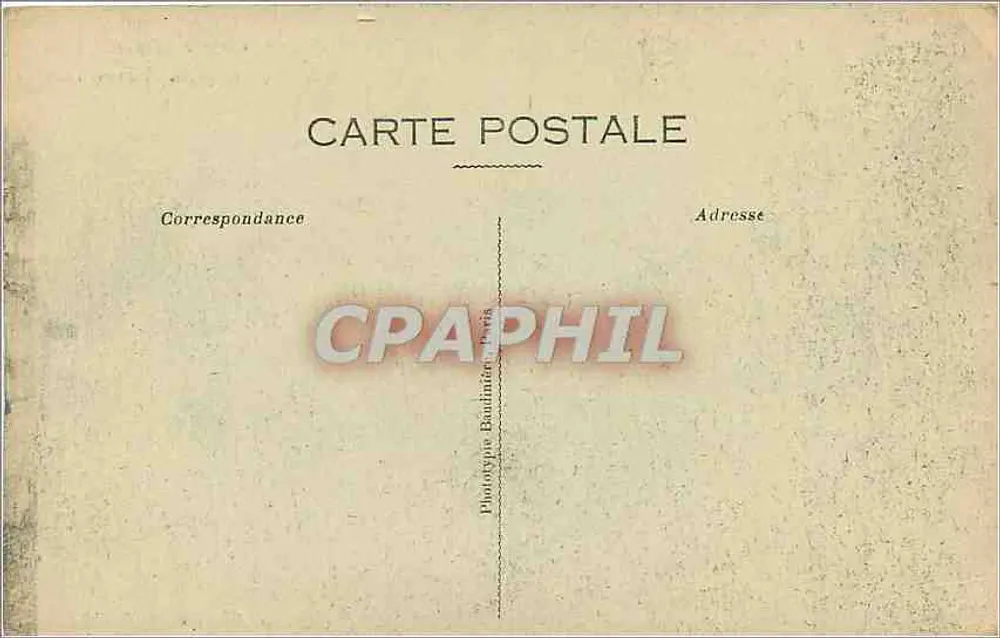 Verdun (Meuse) — Panorama das Ruínas — Benoist, editor, Bar-le-Duc - Visé Paris 228 - Verso