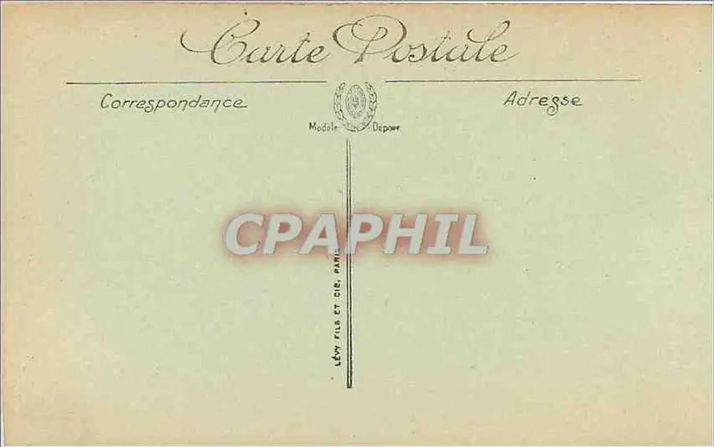 Verdun — Le Cloître de la Rue des Belles-Vierges — Visé Paris n°812 - Verso
