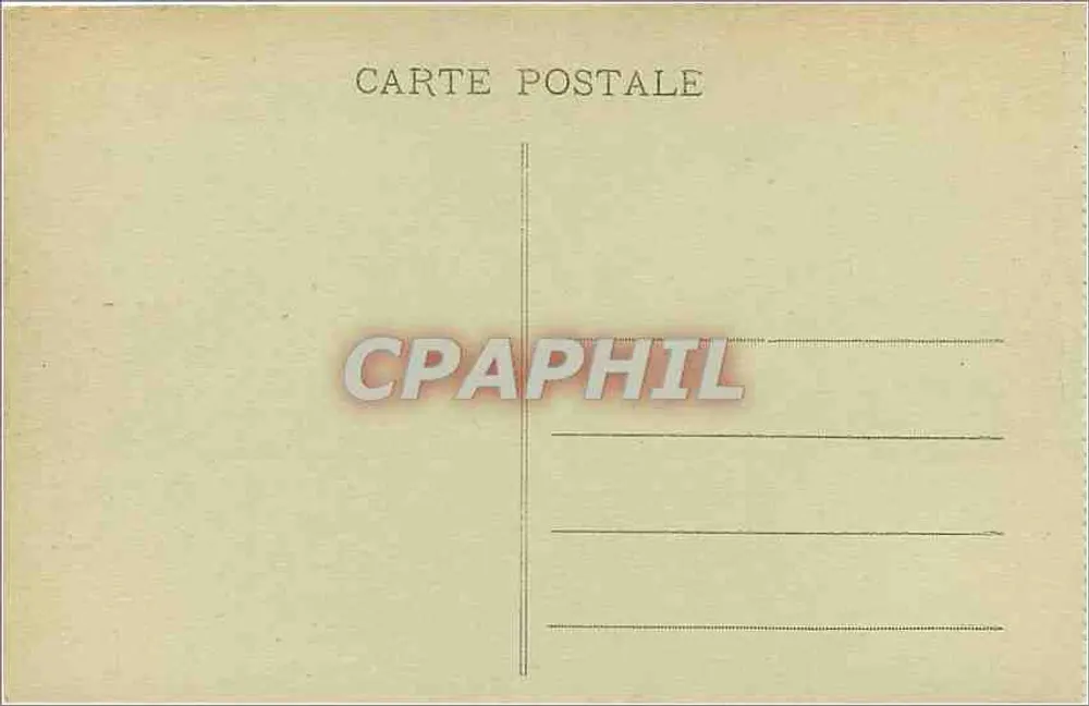 Forêt de Fontainebleau — Herde von Hirschen am Long Rocher — von Virion, Cliché Michel - Rückseite