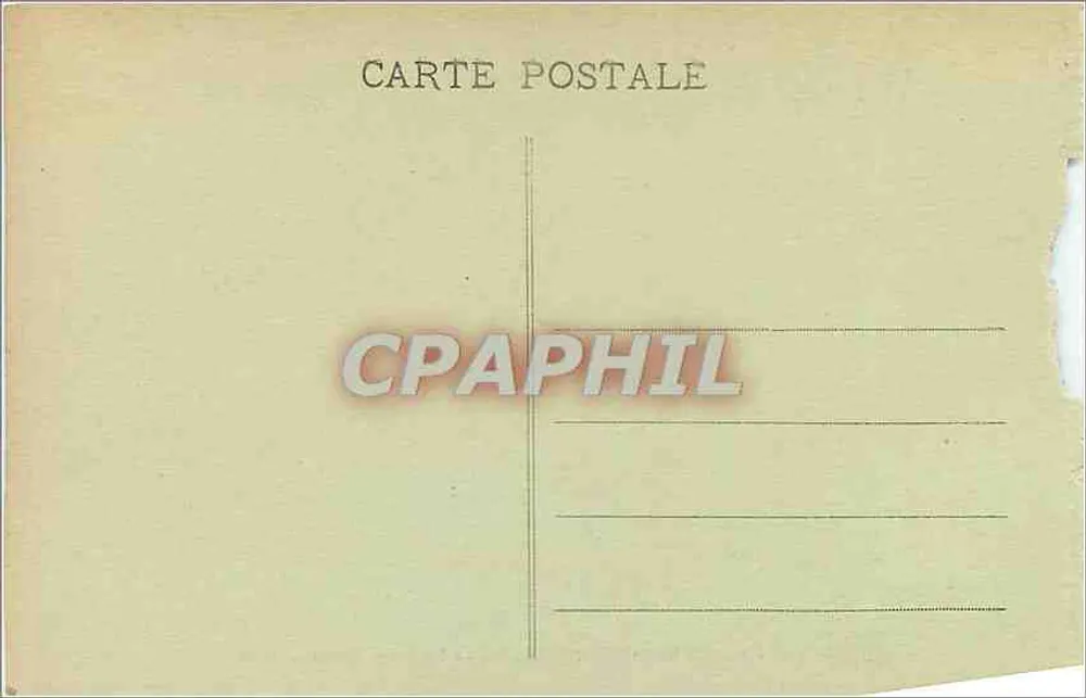 Forêt de Fontainebleau — Le Bas Bréau (Gorges d'Apremont) — éditeur non identifié, n° 394 - Verso