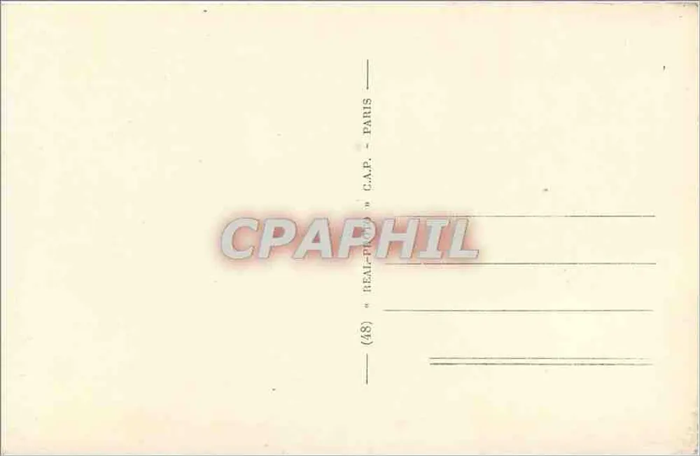 Compiègne - Vieille Cassine — Atelier de restauration de meubles — editor Real-Photo, n°106 - Verso