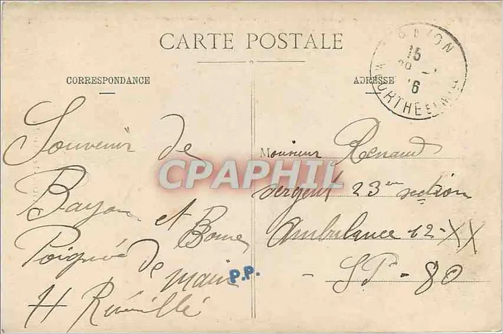 Bayon - Les Charades — Gréby, editor, Bayon - Verso