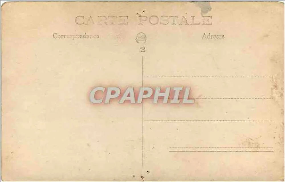 Grupo de pessoas — anos 1930 — Carte postale italienne - Verso