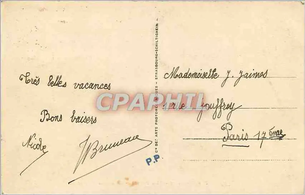 Arcachon - Côte d'Argent - O Casino Mauresque — editor ARA, n° 62 - Verso