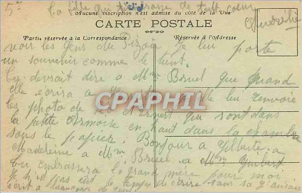 Source Sainte-Anne Aux Abatilles — Arcachon (Gironde) — Phototypie Marcel Delboy, Bordeaux - Verso