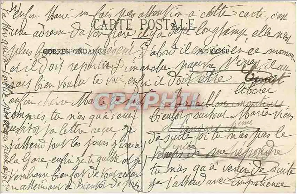 Palácio de Compiègne. Salão das Rainhas — Decalle, n° 380 - Verso