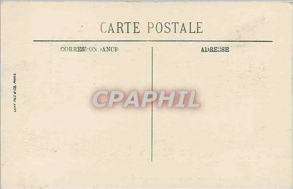 Compiègne — Facha da Casa da Corte no Parque — N. G. - Verso