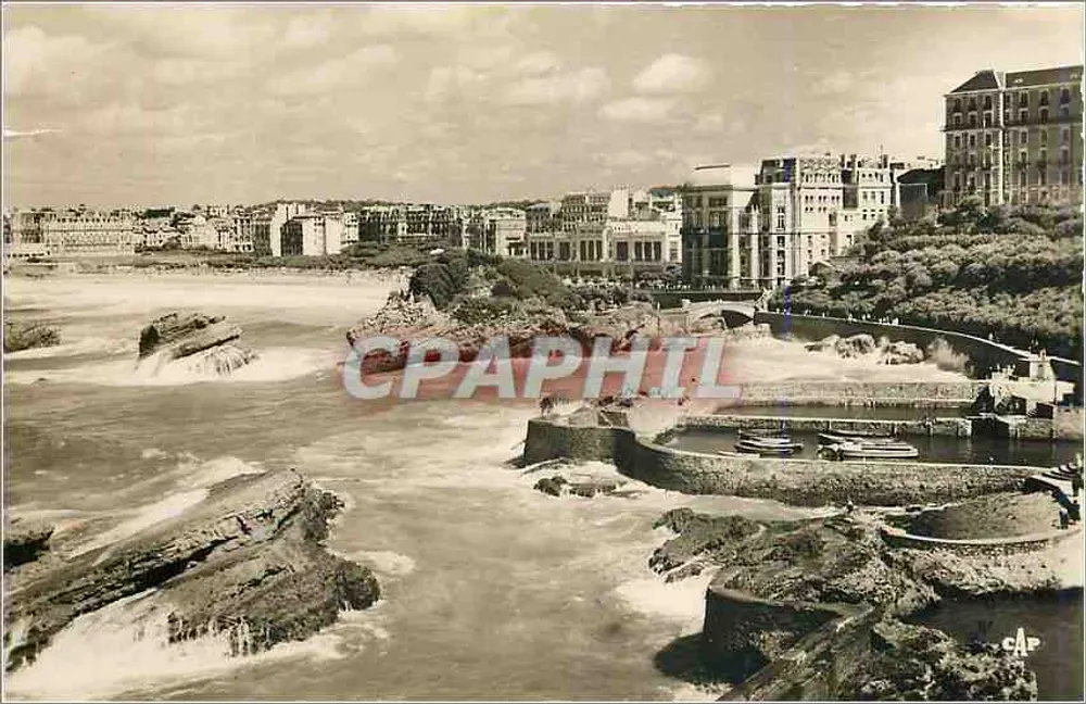 Der Fischereihafen und das Casino — Biarritz — G.A.P. (n° 147) - Vorderseite
