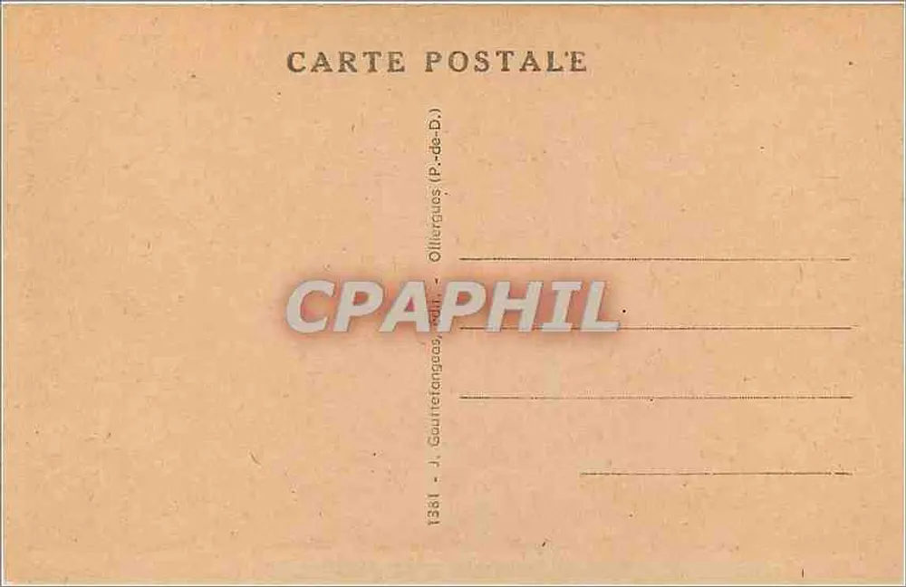 La Bourboule — Vista geral — J. Goutetfonges (P.-de-D.) - Verso