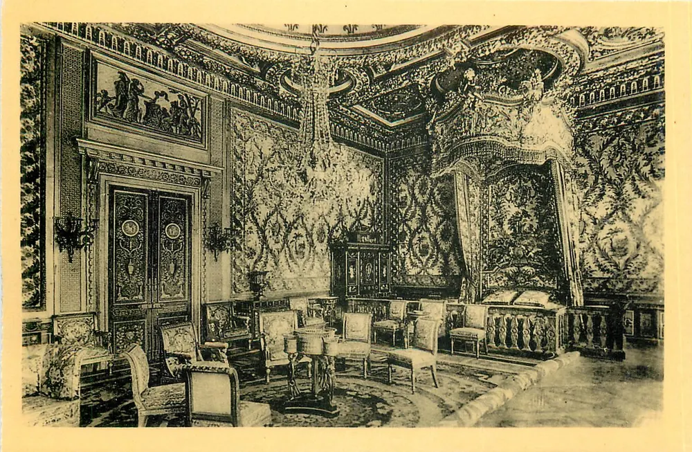 Château de Fontainebleau — Zimmer von Marie-Antoinette — Edition des Musées Nationaux - Vorderseite