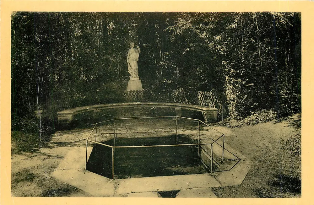 Fontaine Belleau — Schloss Fontainebleau — Édition des Musées Nationaux Nr. 46 - Vorderseite