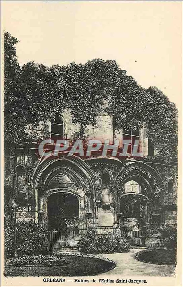 Orléans — Ruinas de la Iglesia de San Jacinto - Anverso
