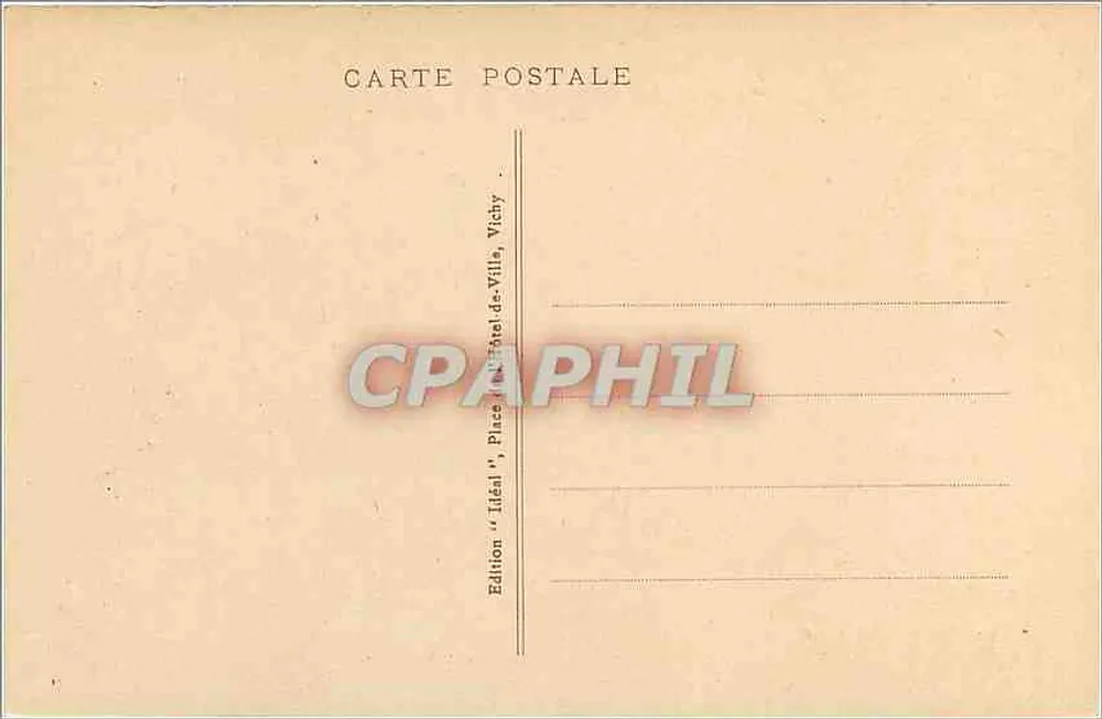 A Auvergne Pittoresca - Panorama de ROYAT-CLERMONT-FERRAND - n°4207 - Editor Ideal - Verso