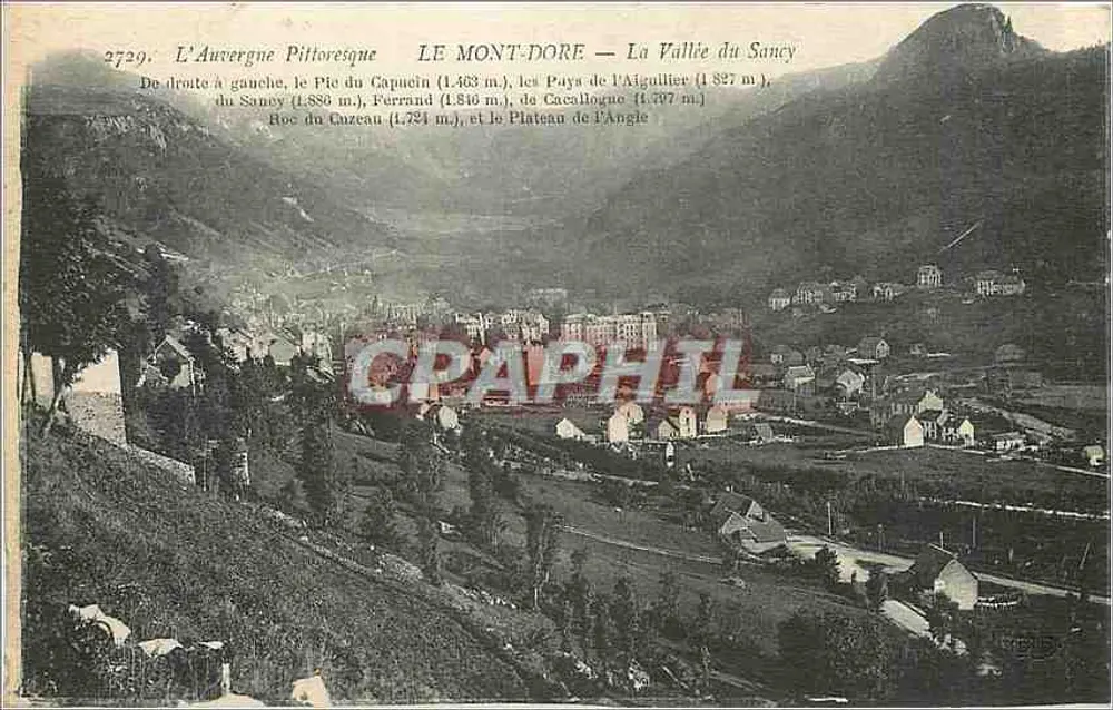 Mont-Dore — Die Sancy-Tal — Bilderhafte Auvergne - Vorderseite