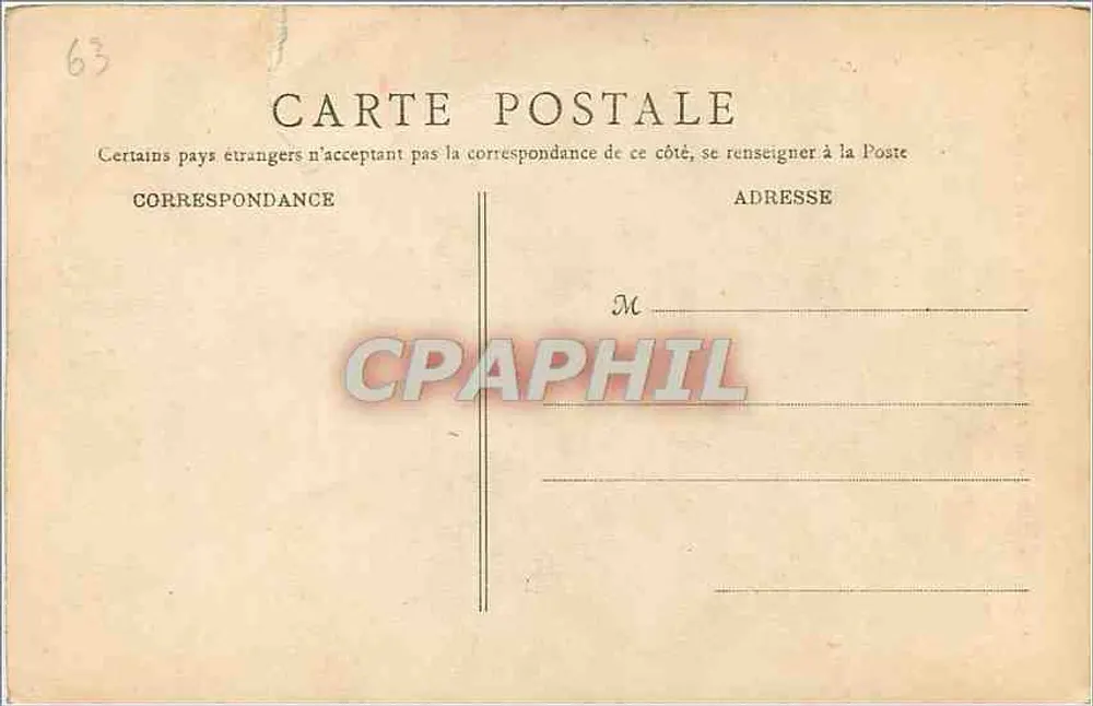Le Mont-Dore — Le Funiculaire vu du chemin Melchi-Roze — B. F., Paris - Verso