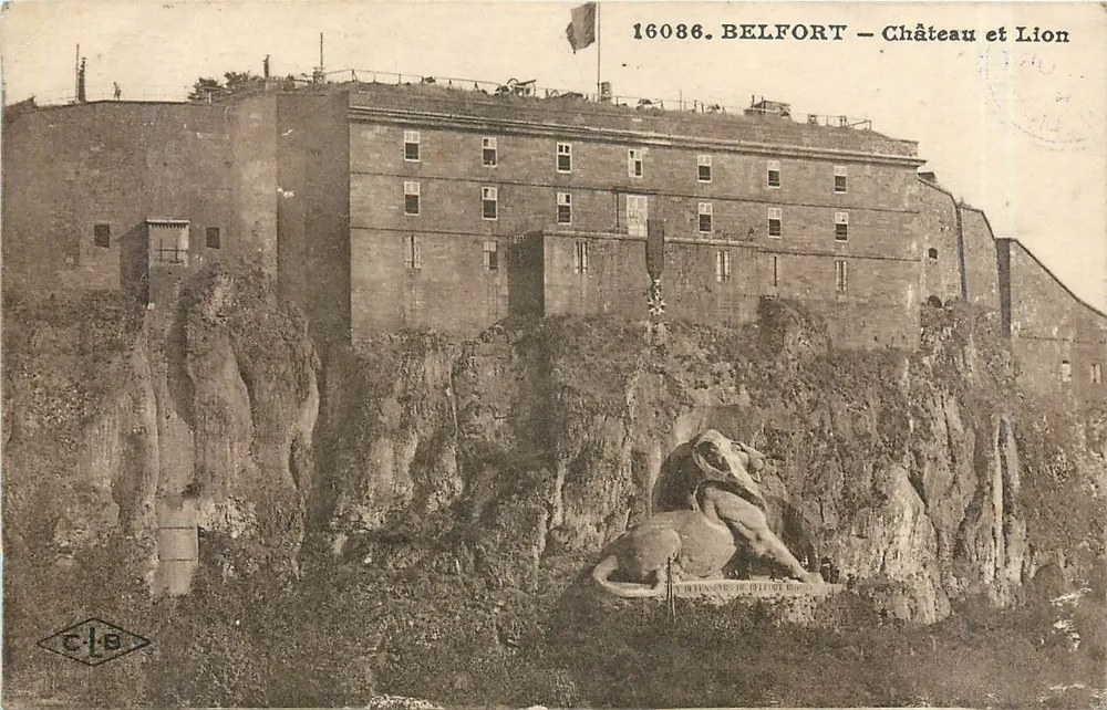 Belfort — Castelo e Leão — Ed. C. Léa, n° 16086 - Frente