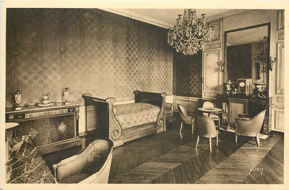 O Grande Trianon — Quarto de Napoleão — Les Éditions d'Art Yvonne Pede - Frente