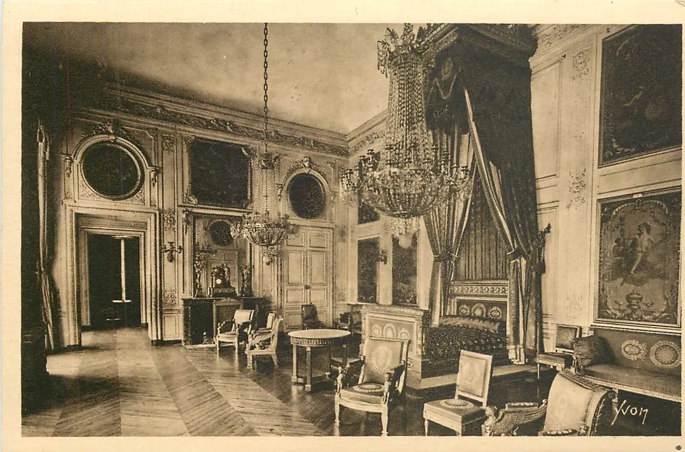 Le Grand Trianon — Chambre de la Reine d'Angleterre — Yvon - Recto