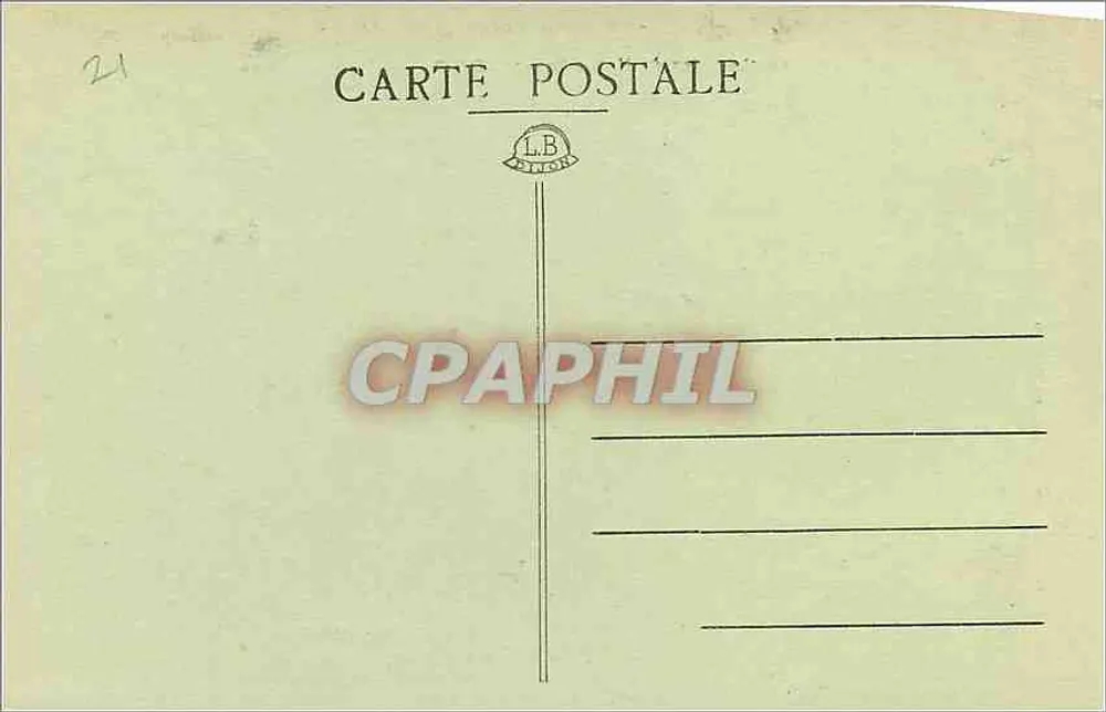 Gargalhas da Catedral de Notre-Dame - DIJON (século XIII) — Edição P. P. 9 - Verso