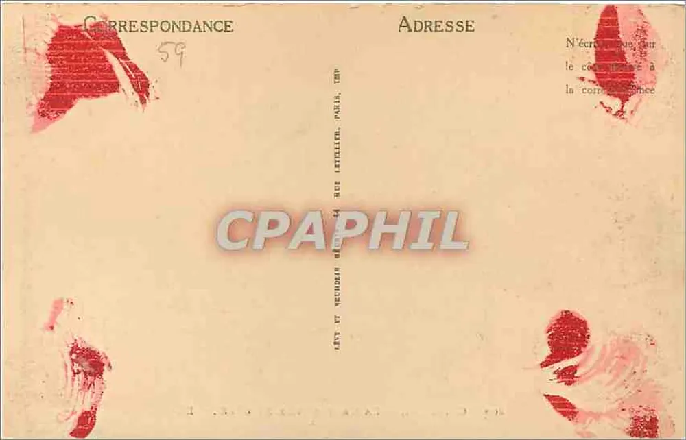 Cambrai — La Grotta (Vista della Sponda) — LL - Verso