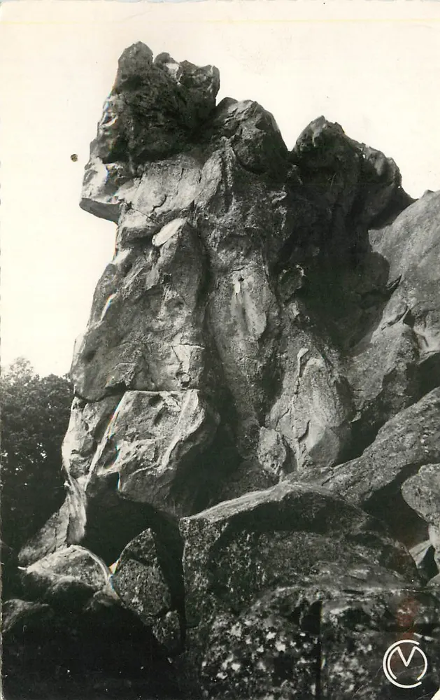 Pani Jehanna — Roches-Fins — Fotografia Collin, Nièvre, nr 1039 - Awers