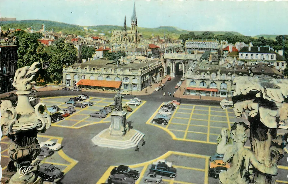 Praça Stanislas — Nancy — editor Cap - Frente