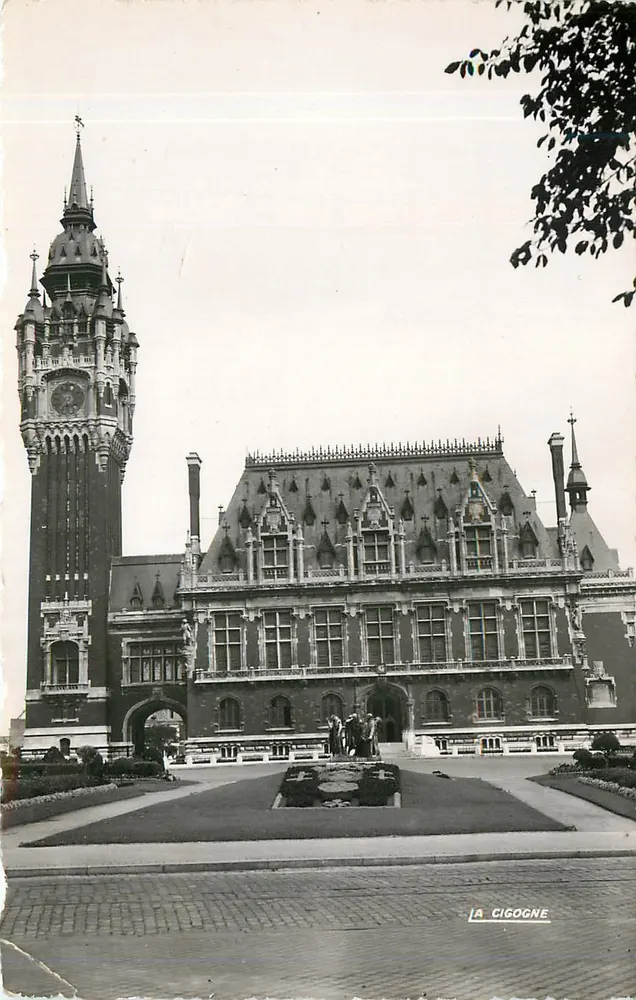 O Hotel de Ville de Calais — A Cigogne — Edição André Talleyrand - Frente
