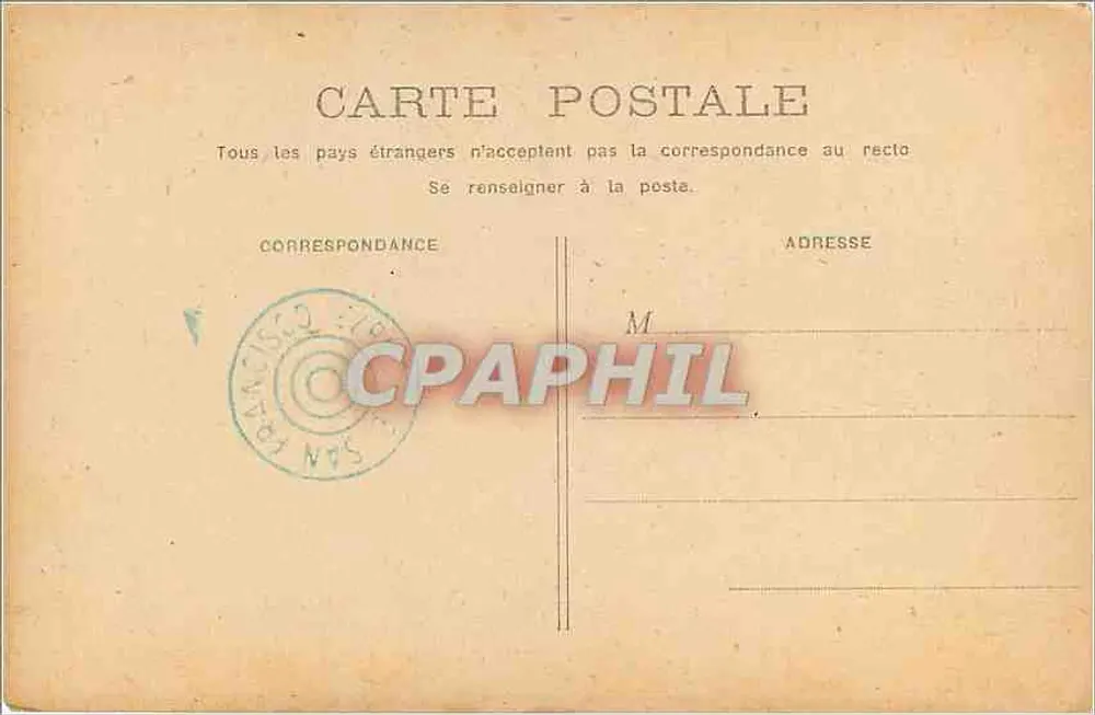 Bordeaux - Porte de Bourgogne ou du Palais — éditeur inconnu, n° 42 - Verso