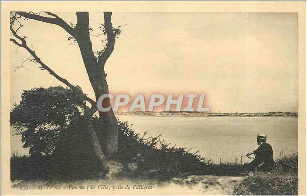 Royan — Ansicht der Stadt, vom Vallières aus — G. Artaudi, Nantes - Vorderseite