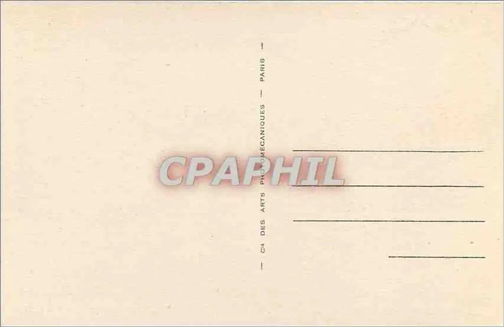 Brantôme — Ansicht der Kirche und Abtei vom öffentlichen Garten aus — LL.9 — Verlag - Rückseite