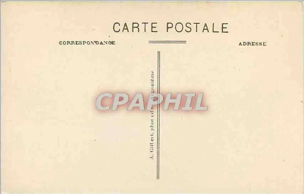 Angoulême (Charente) — O Campanário da Catedral — A. Gilbert, fot. editor - Verso