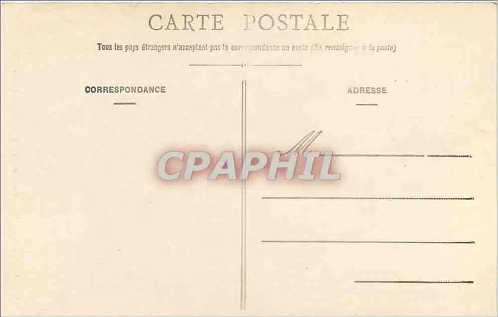 Bordeaux — Portail de l'Église St-Michel — Éditeur non identifié, n° 24 - Verso