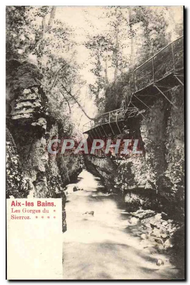 Aix-les-Bains — As Gorges do Sierroz - Frente
