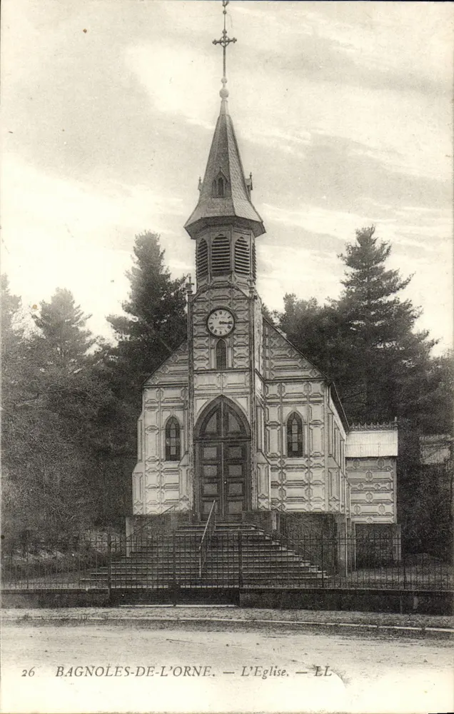 Bagnolès-de-l'Orne — A Igreja — Editora EL, n°26 - Frente