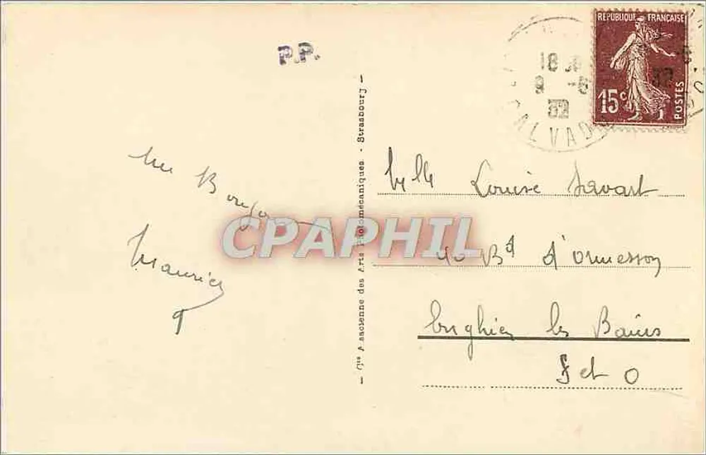 Lisieux - Capela do Carmelo — editor A.P.A. n°8 - Verso