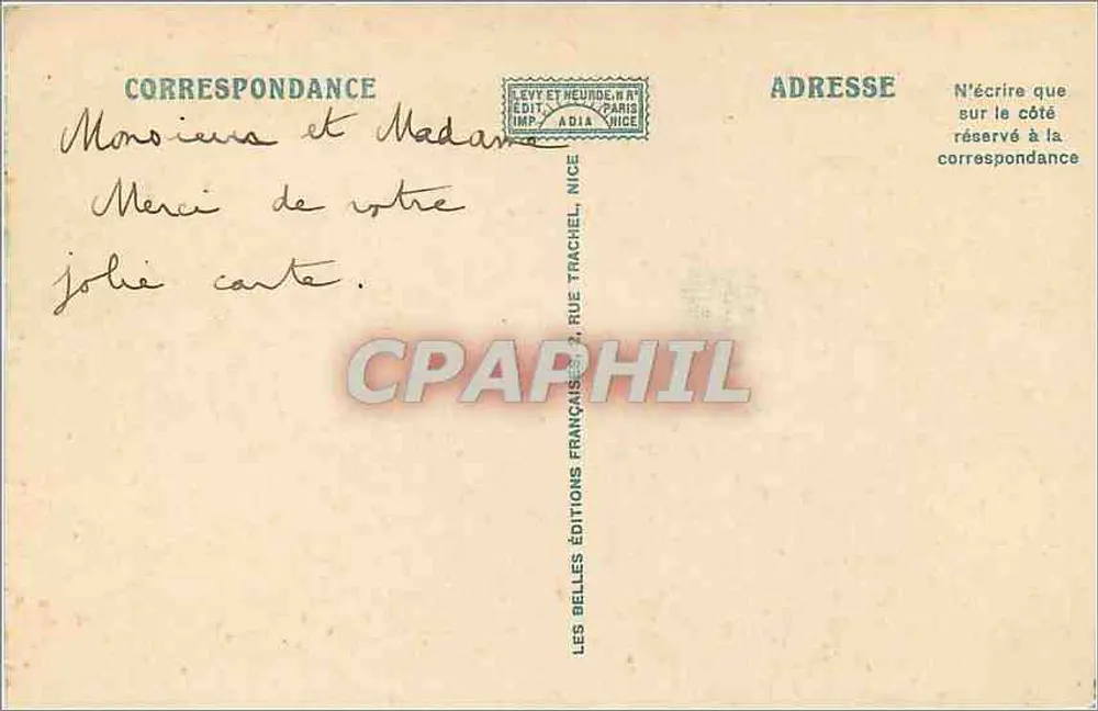 Annecy - Talloires et le Château — LL, édition Adlia - Verso