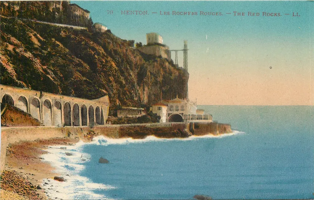 Menton — Les Rochers Rouges — LL - Frente