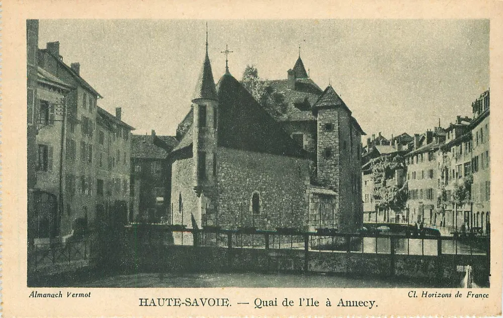 Quai der Insel in Annecy — HAUTE-SAVOIE — Cl. Horizons de France - Vorderseite